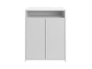 Balcão para Escritório 2 Portas Branco
