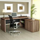 Mesa em L estilo diretor Artany Connect