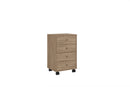 Mesa de cabeceira 100% MDF com uma gaveta