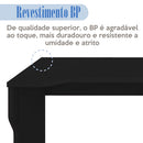 Escrivaninha com regulagem gamer preto Artany