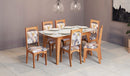 Mesa de jantar para 6 cadeiras 100% MDF