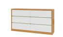Cômoda de 1,80 com 6 gavetas 100% MDF
