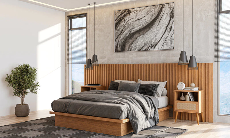 Cama Casal para colchão king 100% MDF