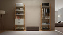 Closet 5 prateleiras e duas gavetas MDF cor 02